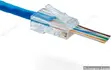 RJ45 Cat5e EZ Pass Through Connectors (Brand New) - 1
