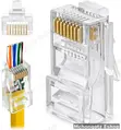 RJ45 Cat5e EZ Pass Through Connectors (Brand New) - 4