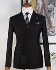 Fernando Brand Men's Black Suit - 2