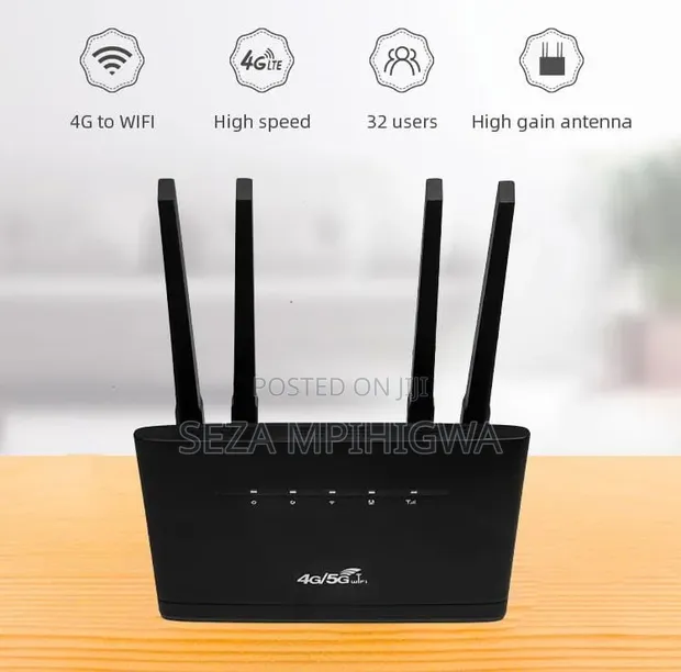 4G LTE Router with SIM Card Slot - 1