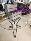 Brand New Glass Coffee Table (90x90cm) - 1
