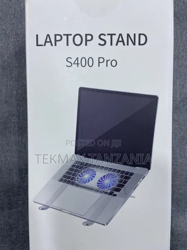 Pro Foldable Laptop Stand with Cooling Fan | Adjustable - 1