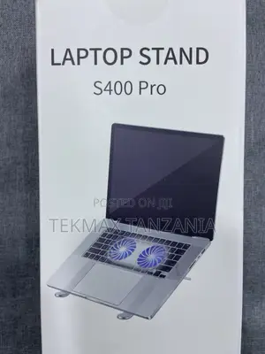 Pro Foldable Laptop Stand yenye Cooling Fan | Adjustable