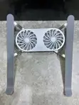 Pro Foldable Laptop Stand with Cooling Fan | Adjustable - 2