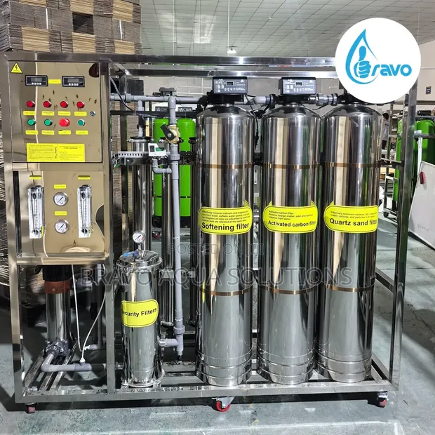 Industrial Reverse Osmosis Water Treatment Machine RO-1000LPH-3Tank - 1