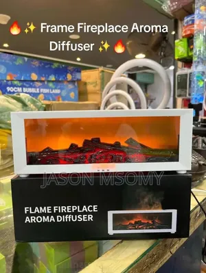 Flame Fireplace with Aroma Diffuser