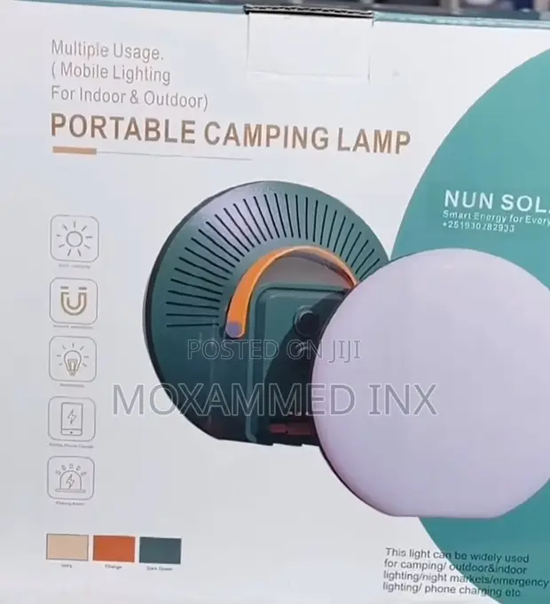 Nun Solar Portable Camping Lamp - 1