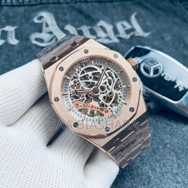 Audemars Piguet AP Automatic Watch - Rose Gold & White - 1
