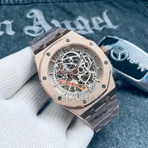 Audemars Piguet AP Automatic Watch - Rose Gold & White