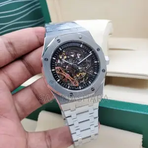 Audemars Piguet AP Original Automatic Watch - Silver/Black