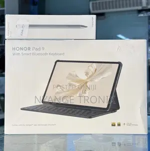 New Honor Pad X9 256GB Gray with Bluetooth Keyboard