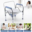 Kiti cha Commode cha Chuma cha Kutolea cha Chuma - 2