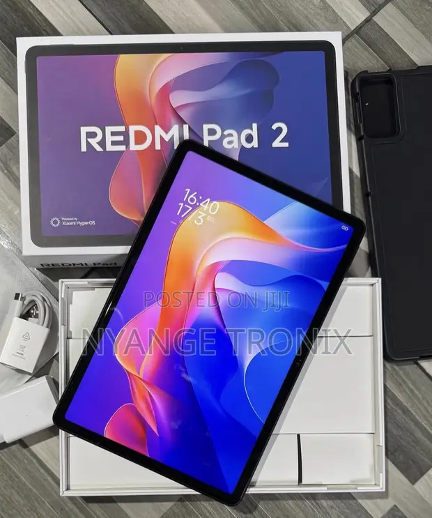 Xiaomi Redmi Pad 2 256GB Nyeusi Mpya - 1