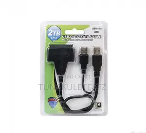 USB 2.0 to SATA HDD/SSD Converter Cable