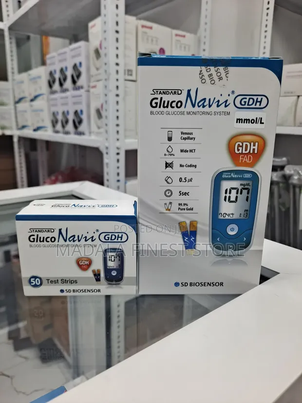 Standard Blood Glucose Monitor - GlucoNavii GDH - 1