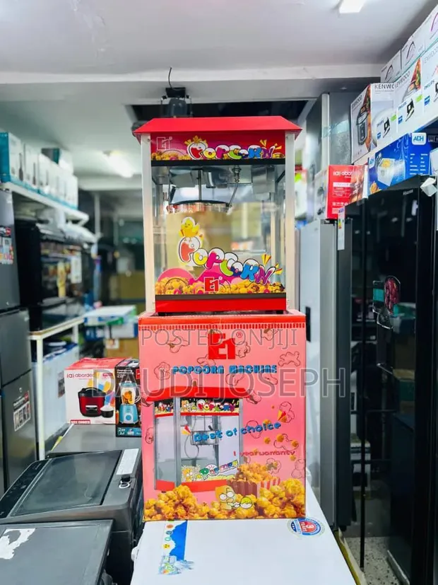 Brand New Popcorn Machine - 1
