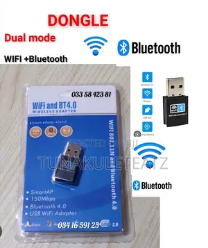 Smartap 2-in-1 USB Wi-Fi + Bluetooth Adapter