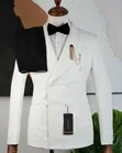 Royal Ivory Double-Breasted Tuxedo - 2