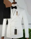 Royal Ivory Double-Breasted Tuxedo - 3