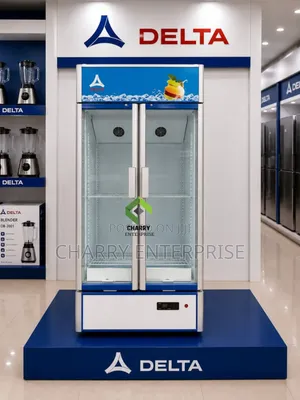 Commercial Delta Showcase Fridge - 560L Beverage Cooler