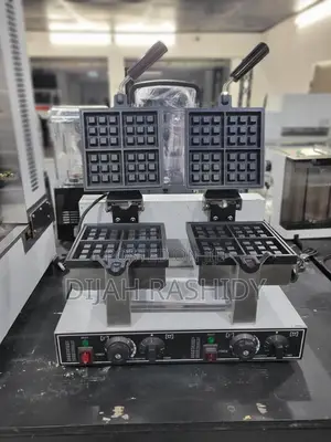 Commercial Square Waffle Maker - Brand New