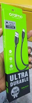 Oraimo Robustline OCD-114C USB-A to Type-C Cable 1M - 2