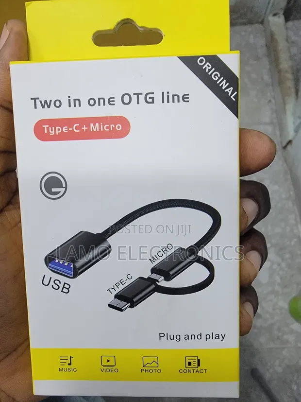 2-in-1 USB-C OTG Adapter with Micro USB - 1