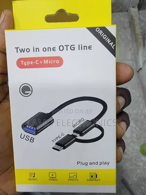 2-in-1 USB-C OTG Adapter with Micro USB
