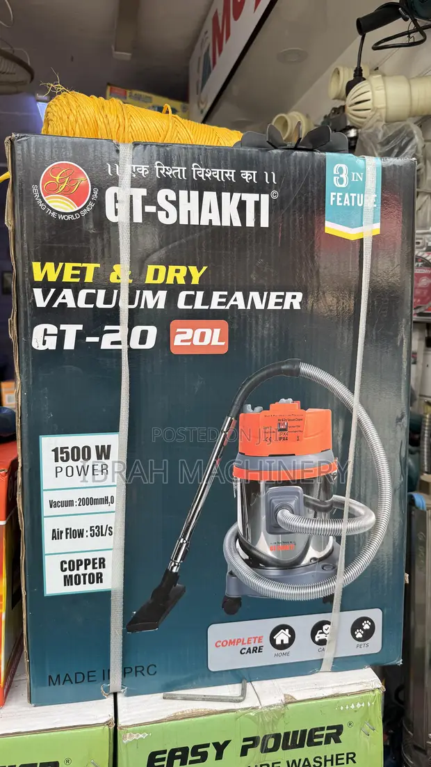 Brand New Wet & Dry Vacuum Cleaner - 1500W - 1