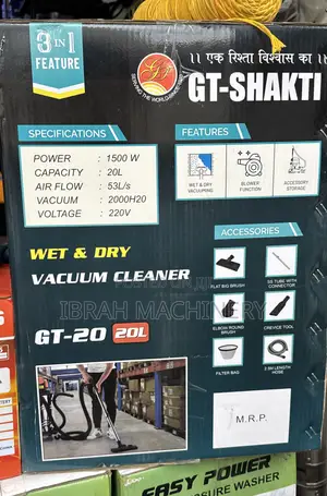 Brand New Wet & Dry Vacuum Cleaner - 1500W