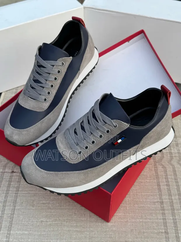 Tommy Hilfiger Men's Leather Shoes - 1