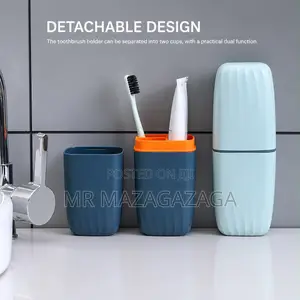Portable Travel Toothbrush & Toothpaste Case