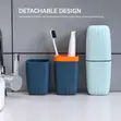 Portable Travel Toothbrush & Toothpaste Case - 1
