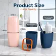 Portable Travel Toothbrush & Toothpaste Case - 2