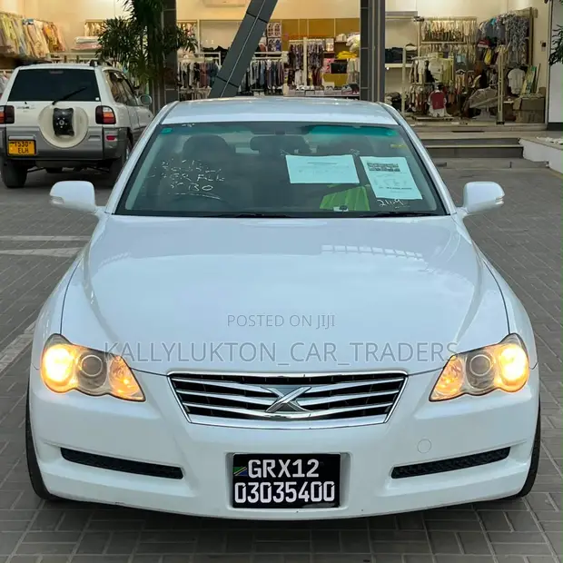 Toyota Mark X 2008 White - 1