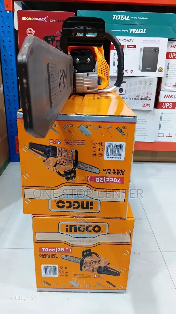 Ingco Gasoline Chainsaw 70cc - 1