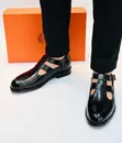 New Anax Leather Moccasins - Black - 1