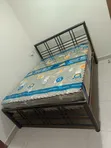 Metal Bed Frame 5/6ft with Sun Belt Orthopedic Mattress 10 Inch - 1