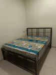 Metal Bed Frame 5/6ft with Sun Belt Orthopedic Mattress 10 Inch - 2