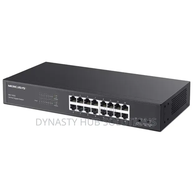 Mercusys MS118CP 16-Port PoE Rackmount Switch - 1