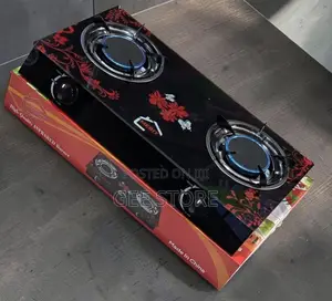 Merit Brand 2 Burner Gas Stove Kioo cha Kujitengenezea