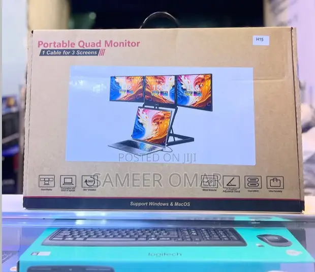 Portable Quad Monitor (15.6") - 1