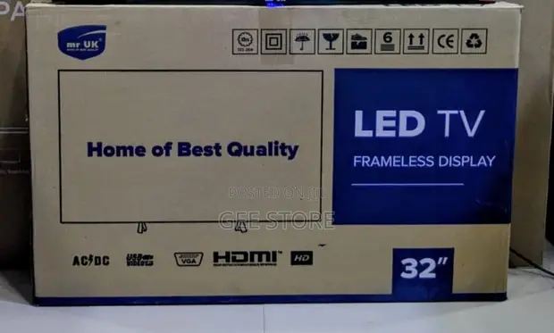 Mr UK 32-Inch Frameless LED TV - 1