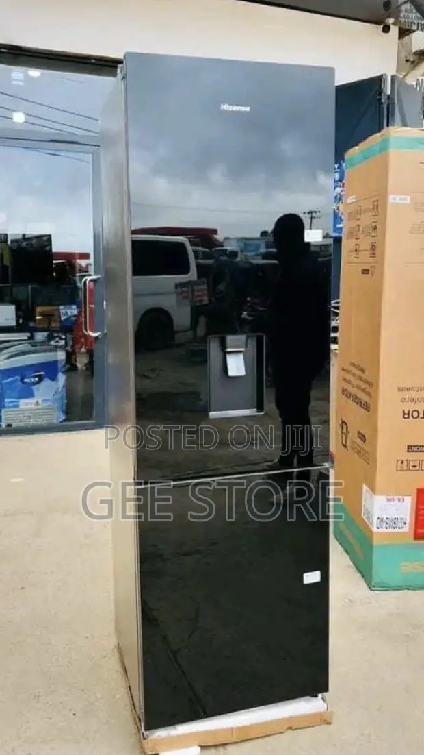 Hisense Fridge H370bmib-wd (269L) Black Mirror - 1
