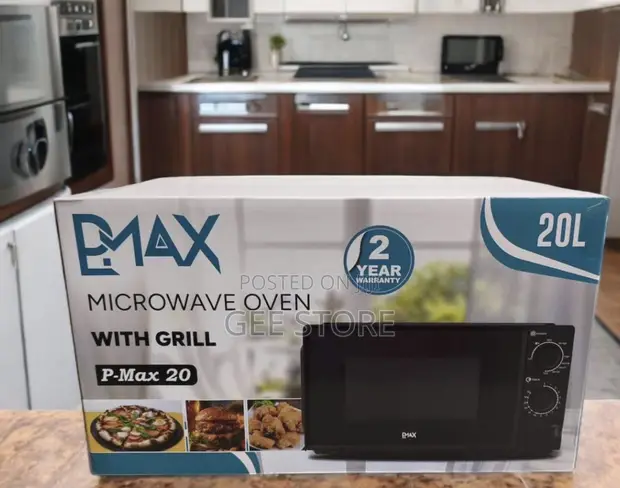 Pmax Microwave Oven Model 20 with Grill - 1