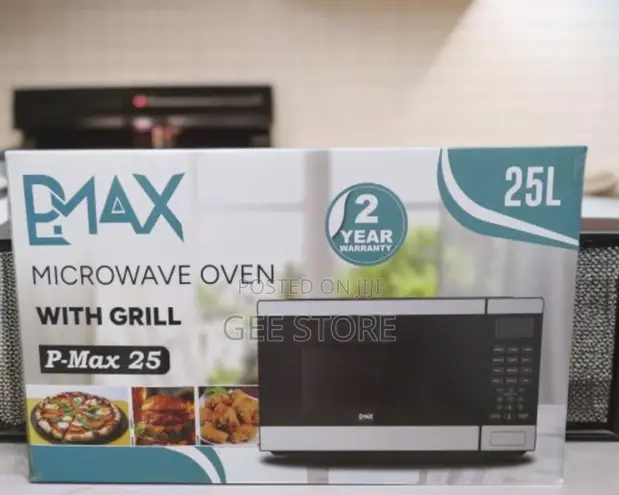Pmax Microwave Oven Model 25 with Grill - 1