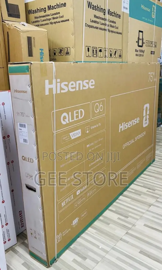 Hisense 75-inch QLED 4K UHD TV (75Q6Q) - 1