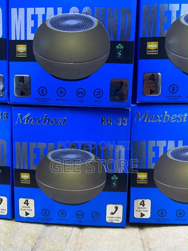 Maxbest KG-33 Wireless Metal Sound Speaker - 1