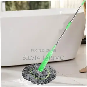 Premium Microfiber Spin Mop - Brand New