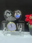 Customizable LOVE Shape Photo Clock - 2